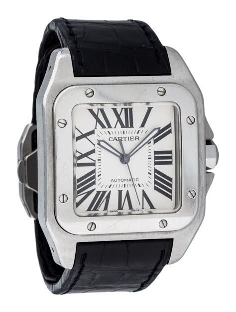 cartier santos 100 xl 2656|cartier santos 2656 price.